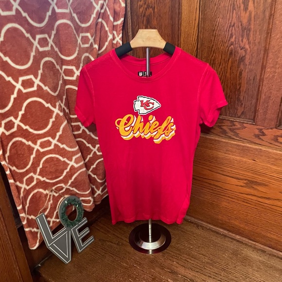NFL Tops - NFL Red Kansas City Chiefs Short Sleeve Tee